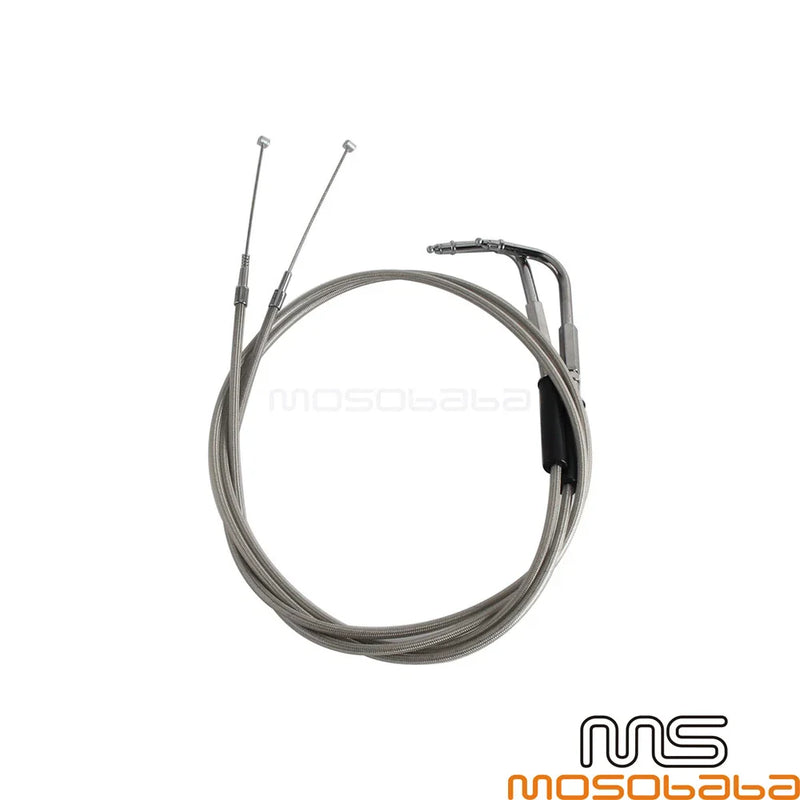 Harley Sportster XL883 XL1200 Throttle Cable Wires (1996-2015)