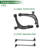 Honda Odyssey 4pcs Front Suspension Control Arm Sway Bar Link (2005-2010)