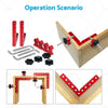 Woodworking Carpenter 90° Right Angle Clamp Tool