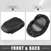 Kia K5 Center Console Armrest Cover 2021-2023 Faux Leather Black Gray