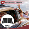 Mercedes-Benz GL-Class (2007-2012) Black 10 x Car Door Pillar Window Trim