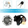 Kawasaki EX250 Ninja 250 Ignition Switch Lock & Gas Cap Key Set (2008-2012)