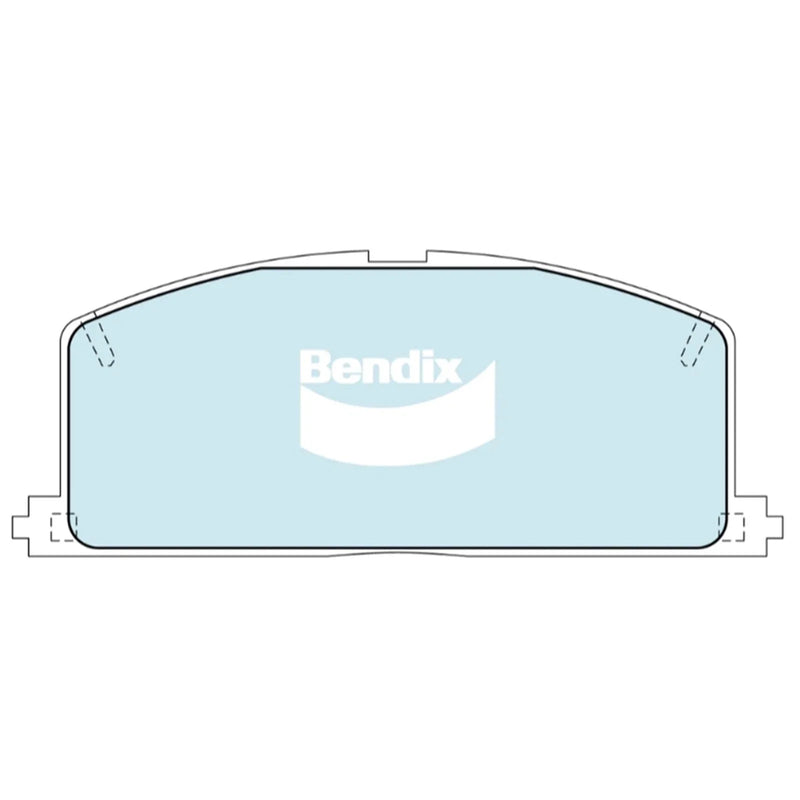 Toyota Tercel AL25 Front Disc Brake Pad Set (82–88)