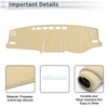TOYOTA RAV4 XA50 Dash Cover Mat Beige Sun Protector Pad (2020–2024)