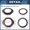 Toyota 6x9" to 6.5" Speakers - 4 Pcs Speaker Spacer Ring Adaptor