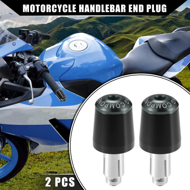 Honda 2 x Motorcycle Handlebar End Plugs 7/8"