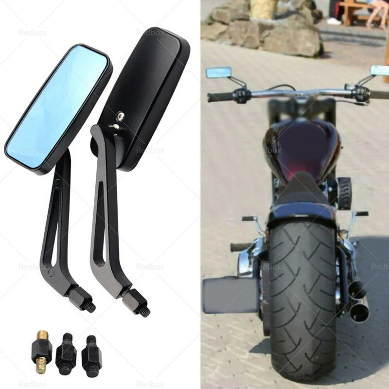 Chopper Cruiser Bobber Cafe Racer 8/10mm Motorcycle Mirrors