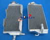 Honda CR125R Aluminum Radiator + Red Silicone Hose (2000-2001)