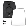 Ford Transit Left Driver Side Mirror Glass with Backing Plate (2015-2020)