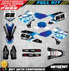 Yamaha YZF 450 (2014-2017) OUTLAW STYLE Stickers Custom Graphics Full Kit