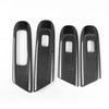 Benz C-Class W206 2022-2023 Real Carbon Fiber Window Lift Panel Cover Trim