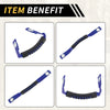 Jeep Wrangler (2018-2023) - Oxford Cloth Blue 2 x Roll Bar Grab Handles