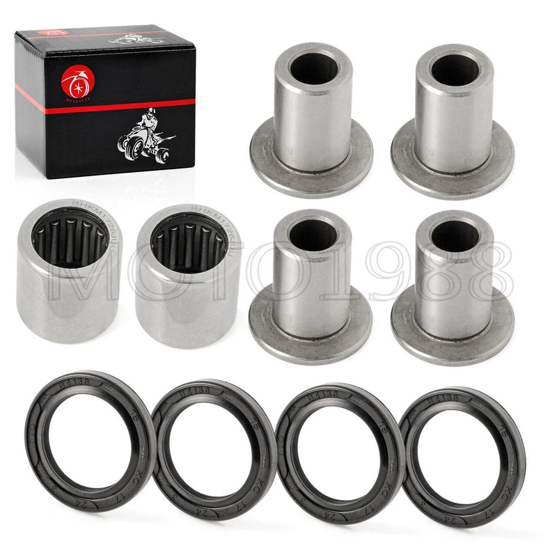 Kawasaki KFX400 Front Upper A Arm Bushings Bearing Seal (2003–2006)