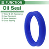 MakeModel Oil Seal / 50x60x10mm / Seal Ring Rotary Shaft Seal TPU High Pressure Blue 5pcs