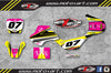 Suzuki JR 50  - STRIKE PINK STYLE Stickers Custom Graphic Kit