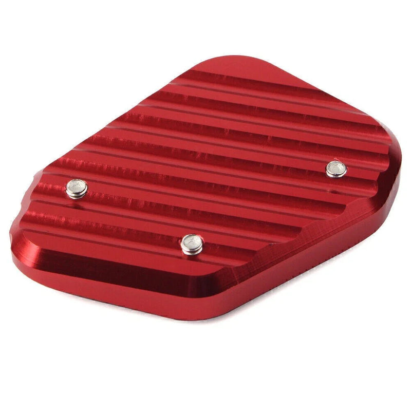 Honda CBR250RR (2017-2018) - Red CNC Kickstand Enlarger Plate