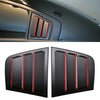 Dodge Charger Rear Side Window Blinds Louver Cover (2011–2023)