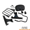 Harley Dyna Super Glide Detachable Backrest Sissy Bar Rack Set (2005)