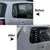 VW Polo 9N Rear Side Window Louver Vent Cover Trim (2001-2009)