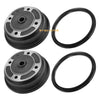 Kawasaki Mule 3000 3010 KAF620 2 x Rear Brake Drum Hub & Seal (2001–2008)