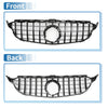 Mercedes-Benz C250 2013-2016 Black Grills Front Upper Bumper Grille
