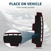 Honda N-Van JJ1 JJ2 (All Years) - Black Red Protector Dashboard Cover Mat