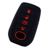 Toyota Venza 2 x Silicone 4 Button Key Shell Protectors (2021-2023)