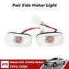 Side Marker Light Blinker Lamp L+R Fits Nissan Cefiro A32 Sedan 1995-98 D06