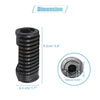 Bicycle 1 Pair 16mm 19mm Rubber Footrest Footpeg