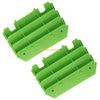 Kawasaki KX125 / KX250 Radiator Guards Green