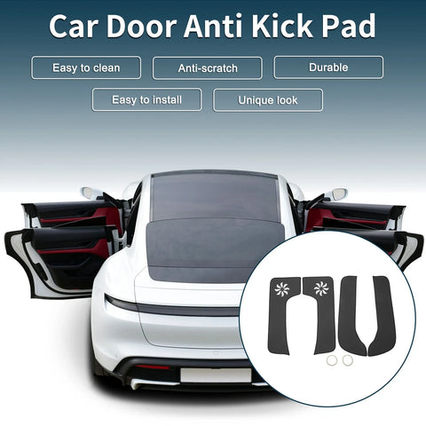 Nissan NV200 Black Door Anti Kick Pad Stickers (2000-2020)