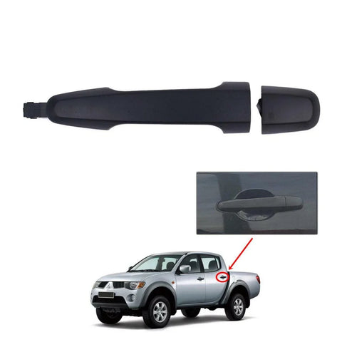 Exterior Door Handle Rear LH or RH Fits Mitsubishi Triton L200 Truck 2005-14 D06