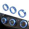 Kia Cerato K3 Forte Blue AC Switch Control Knob Ring (2017-2018)