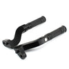 Harley Touring (1993-2023) Black Rear Passenger Foot Pegs