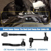 Lincoln MKX 6pcs Front Inner Outer Tie Rod Ends & Sway Bar Links (2007-2015)