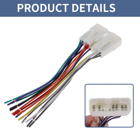 Honda Passport Car Stereo CD Player Wiring Harness Set (1996-2002)