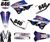 Yamaha YZ 250 (2022-2025) - Aussie Pride Stickers Full Custom Graphic Kit
