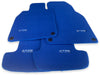 Porsche Macan Premium Blue Carpet Floor Mats (2014-2021)