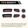 Toyota Tundra Carbon Fiber Seat Adjustment Button Cover (2014-2021)