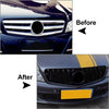 Benz C Class W204 GTR Style Front Bumper Grille (2007-2014)