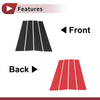 Lexus GS (2013-2021) 4 x Pcs Front Rear Left Right Door Pillar Window Trim