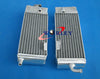 Yamaha YZ125 Aluminum Radiator & Blue Hose (1989-1992)