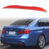 BMW 3 Series F30 (2012-2018) Melbourne Red A75 ABS Boot Spoiler