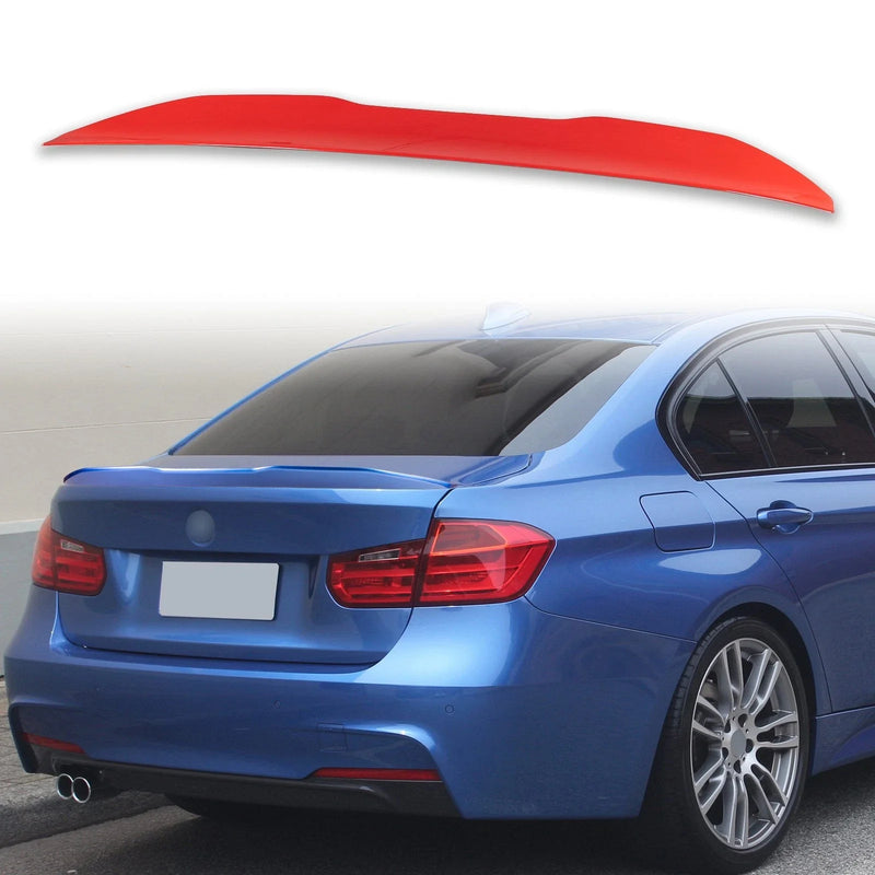 BMW 3 Series F30 (2012-2018) Melbourne Red A75 ABS Boot Spoiler