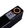 Car Sk USB Seat Gap Crevice Storage Box +  Type C Phone Holders