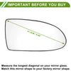 Hyundai Accent Heated Right Side Mirror Glass (2005-2009)