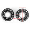Ducati Scrambler 1100 Exhaust End Caps 2 x Aluminium Black (2018-2023)