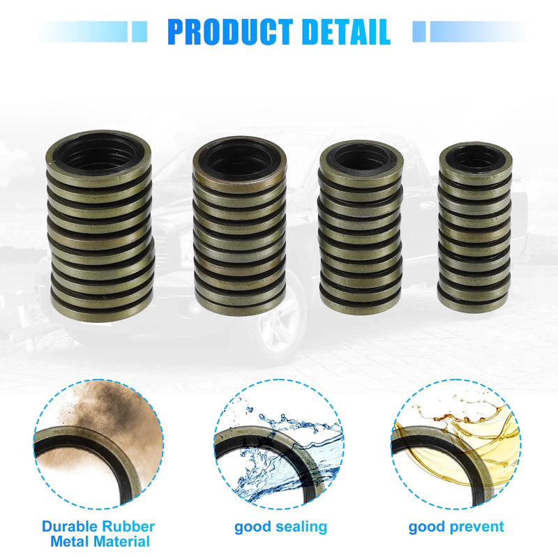 Dodge Fuel Sealing Washers 12V 24V 5.9L 6.7L Set