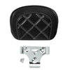 Harley Touring Electra Glide Black Passenger Sissy Bar Backrest Pad (2014-2023)