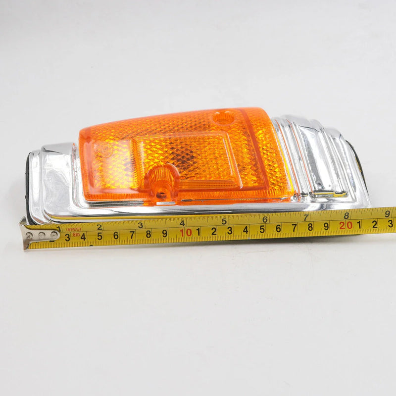 Nissan Datsun 720 1980-1989 Front Signal Lights Chrome x2